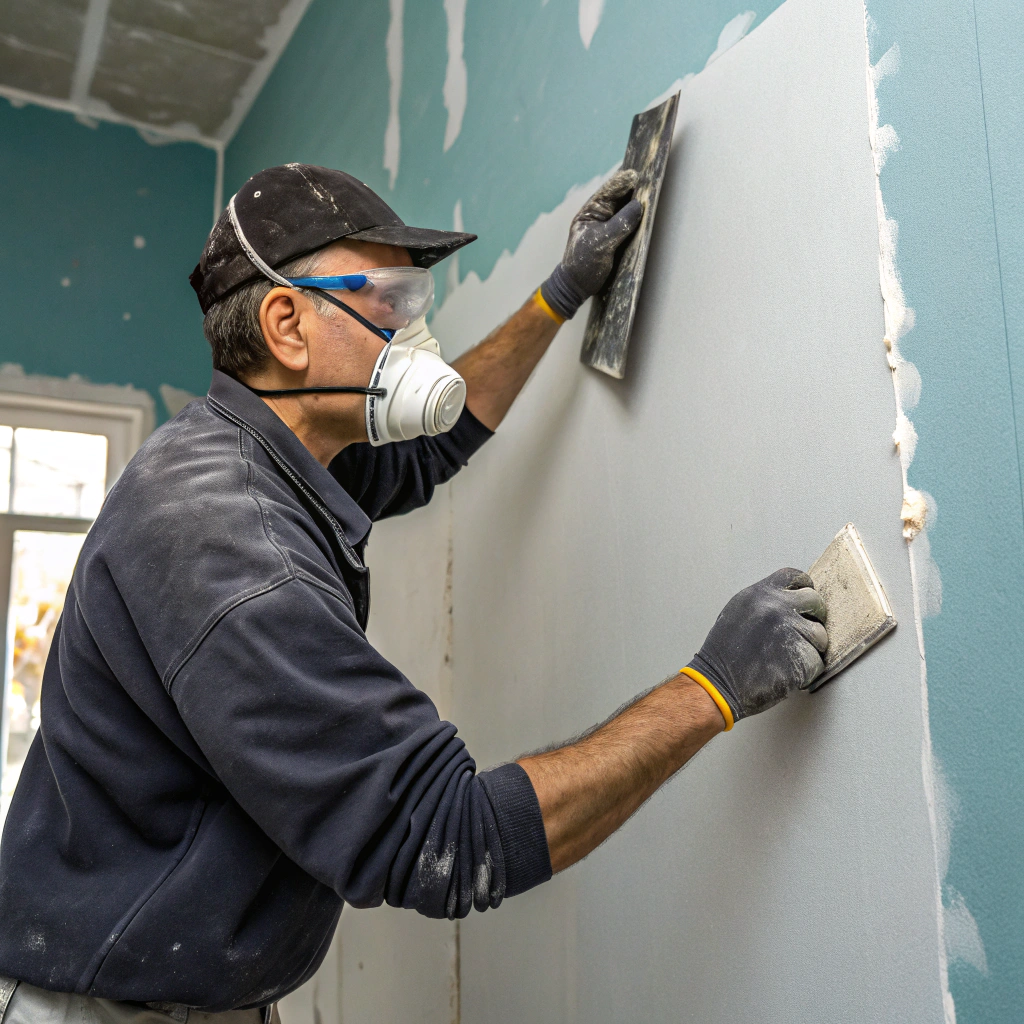 Professional drywall taping and finishing