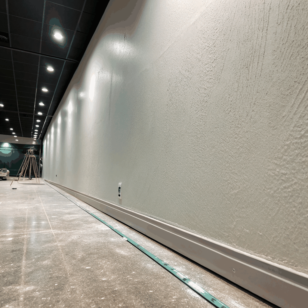 Level 5 smooth wall finish